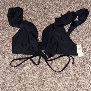 Black Swim Top